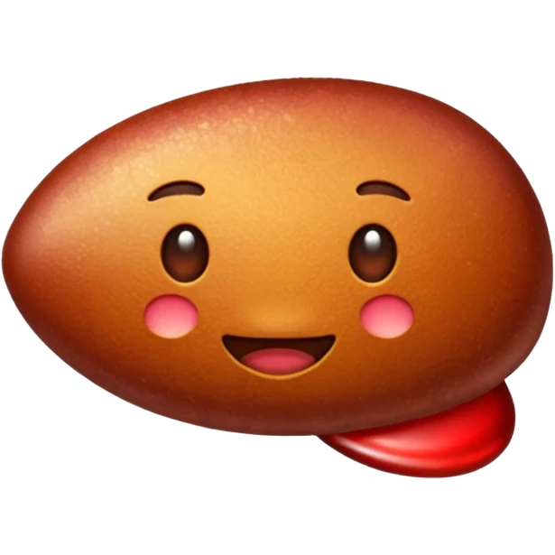 Shaking liver emoji emoji
