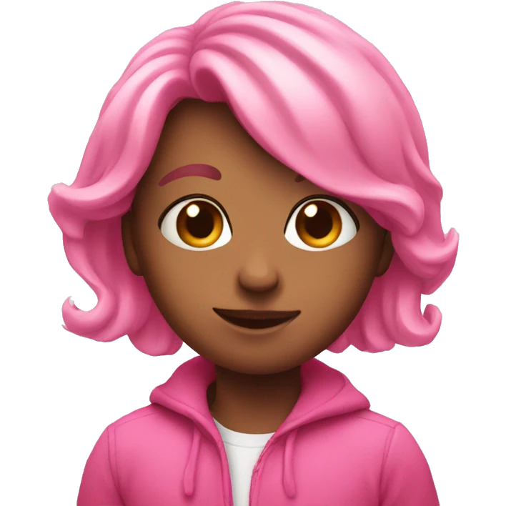 pink love emoji