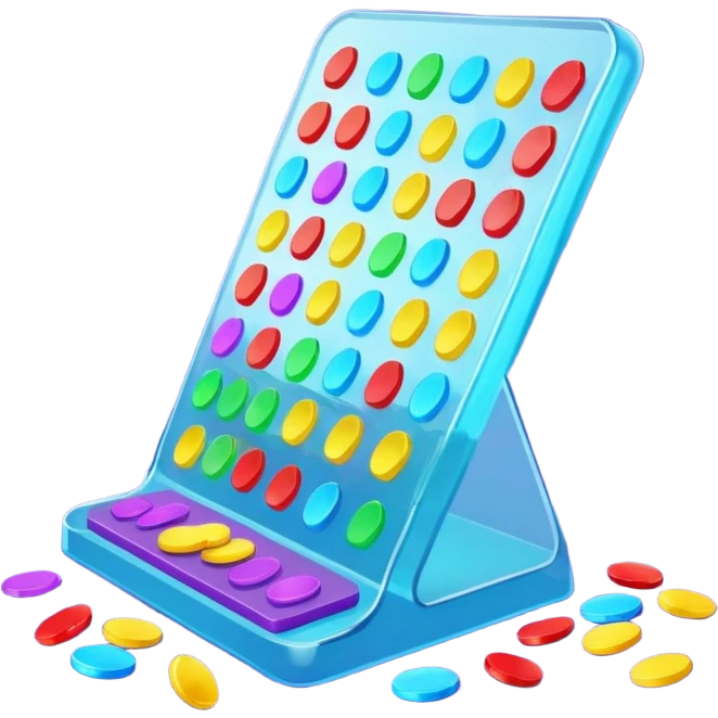 plinko board with colorful chips falling emoji
