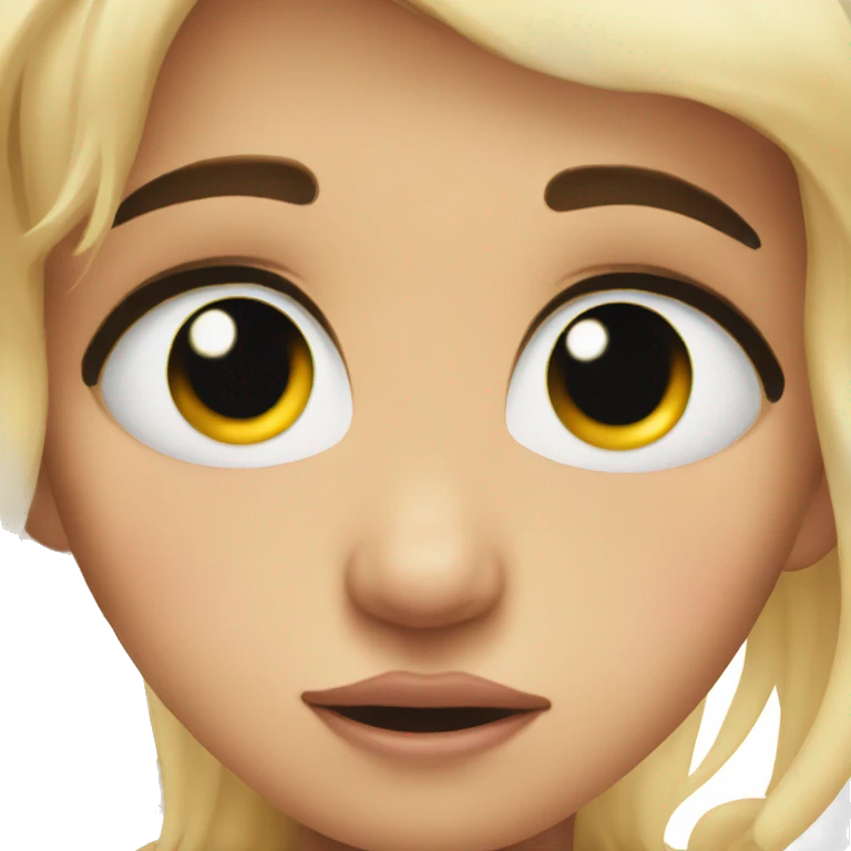 Cry baby eyes emoji