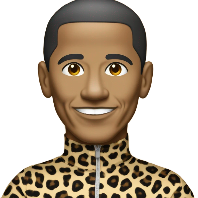 Obama Obama Obama Obama  Obama but he’s dressed in a 80s spandex leopard print workout unitard Obama Obama Obama Obama Obama short hair Obama wrinkles hair Barack Obama hope poster Obama emoji