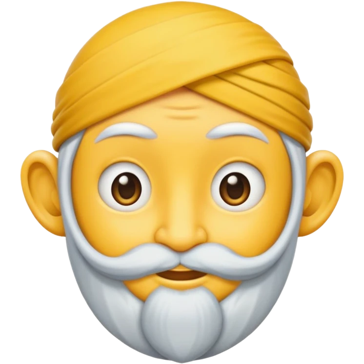 Serigala dengan wajah ganas emoji