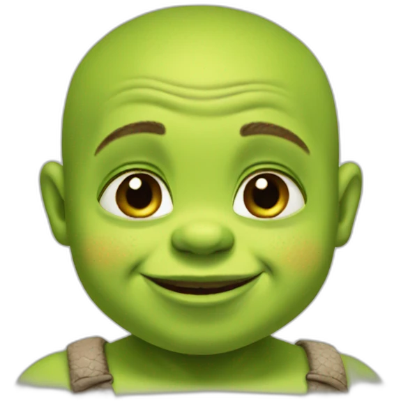 Baby shrek emoji