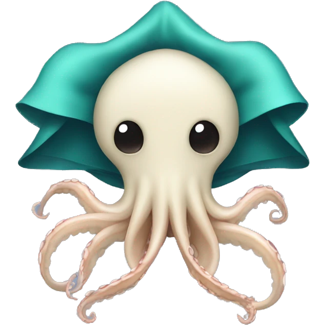 Squid With a bow emoji