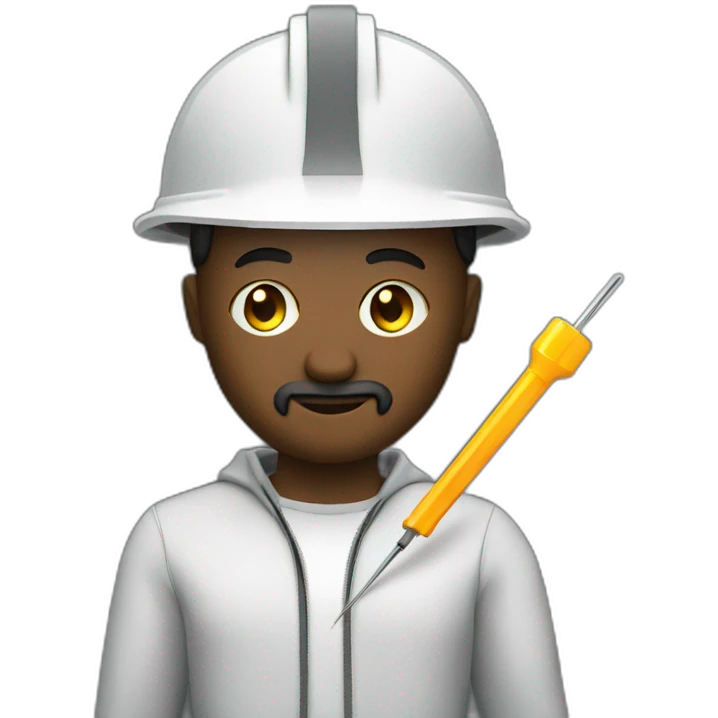 webmaster black with screwdrivers emoji