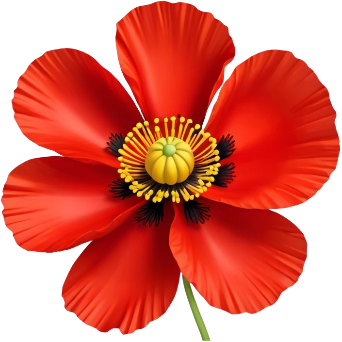 Poppy emoji