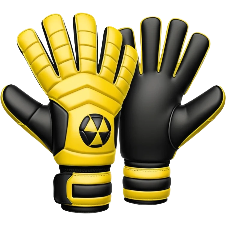 Football goalkeeper gloves emoji