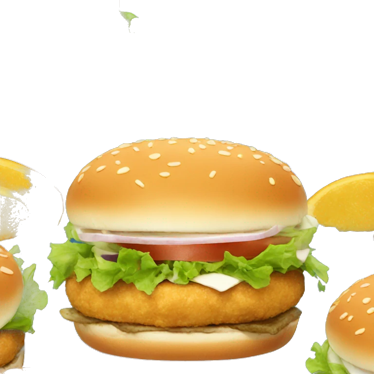Fish Burger emoji
