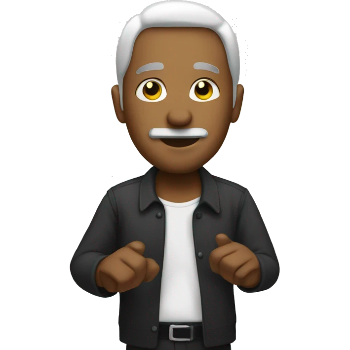 man on stage  emoji