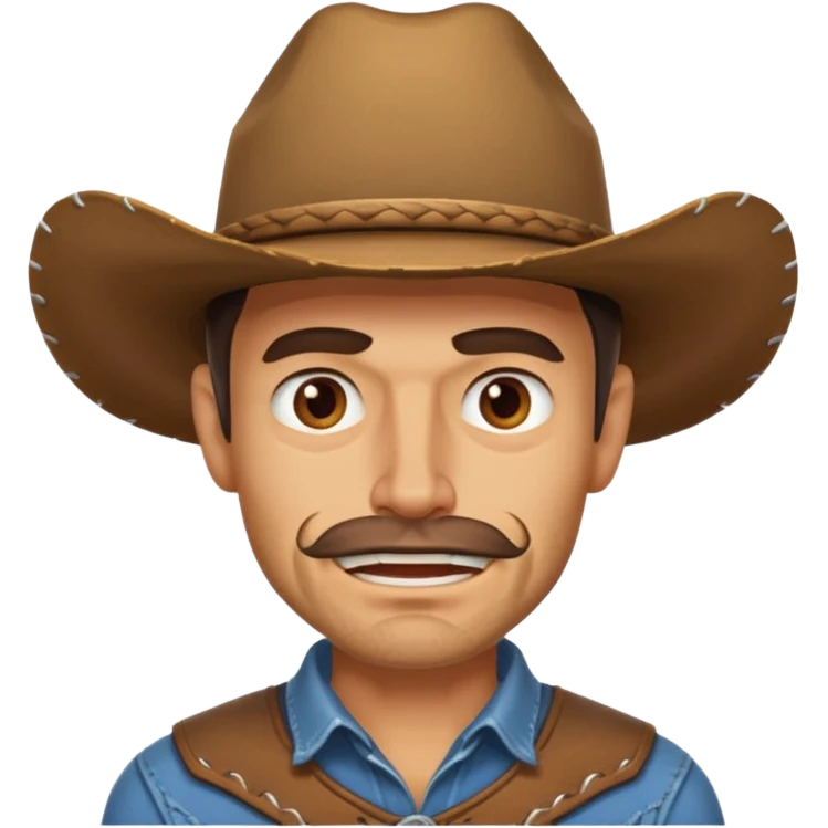 cowboy face emoji