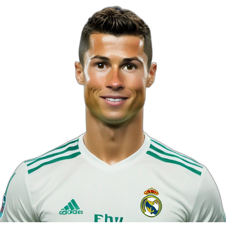 cristiano ronaldo  shy expression ultra hd emoji