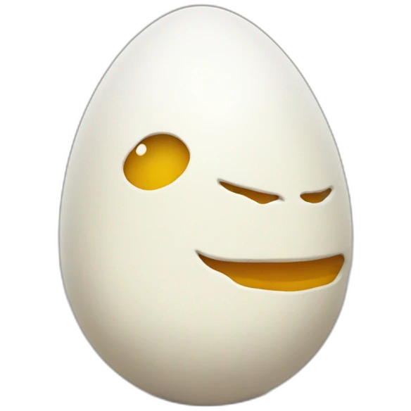 Samourai egg emoji
