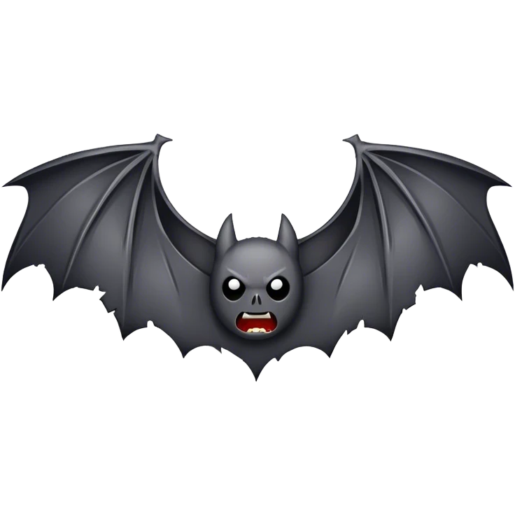 ANGRY bat wings emoji
