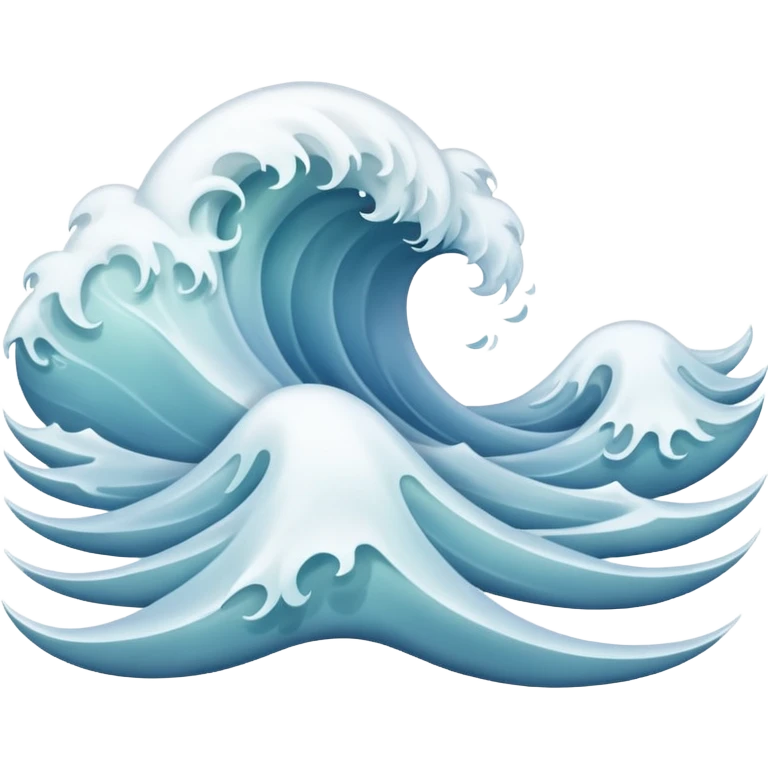 foggy waves emoji