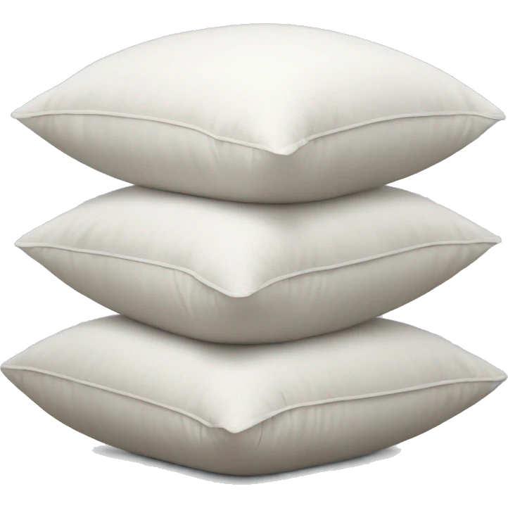 Stack of down pillows emoji