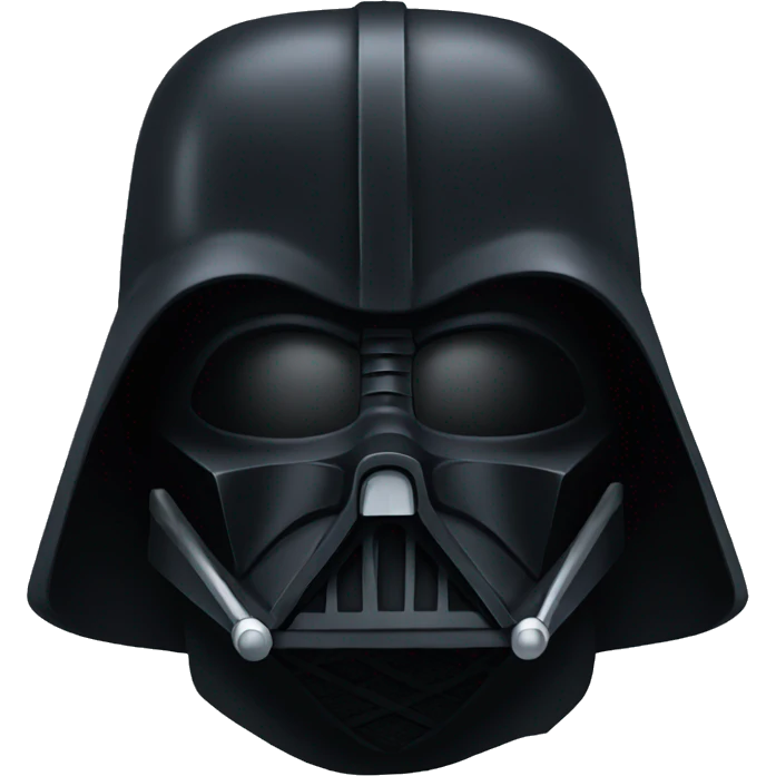 dark vader mask emoji