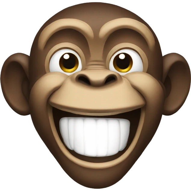 Monkey Laughing emoji