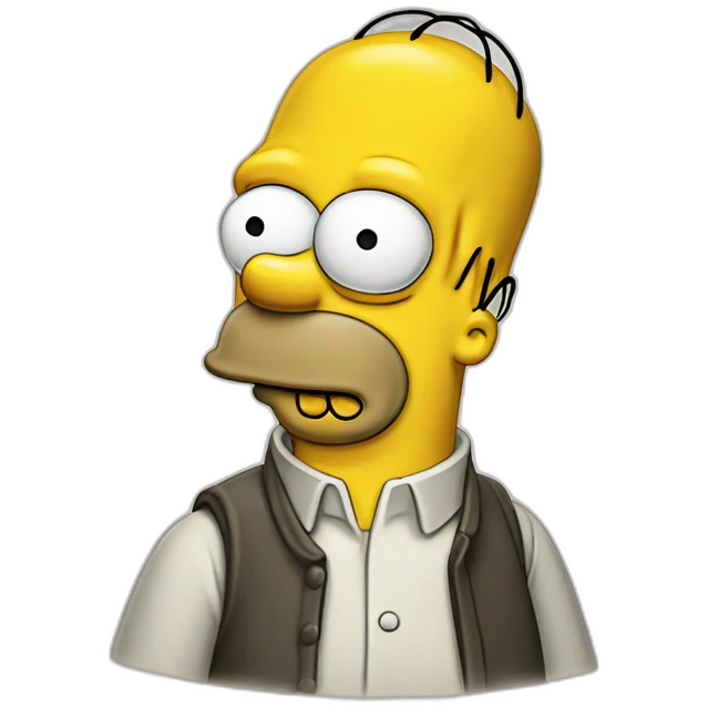 Homer simpson heureux emoji