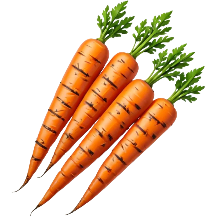 Grilled carrots emoji