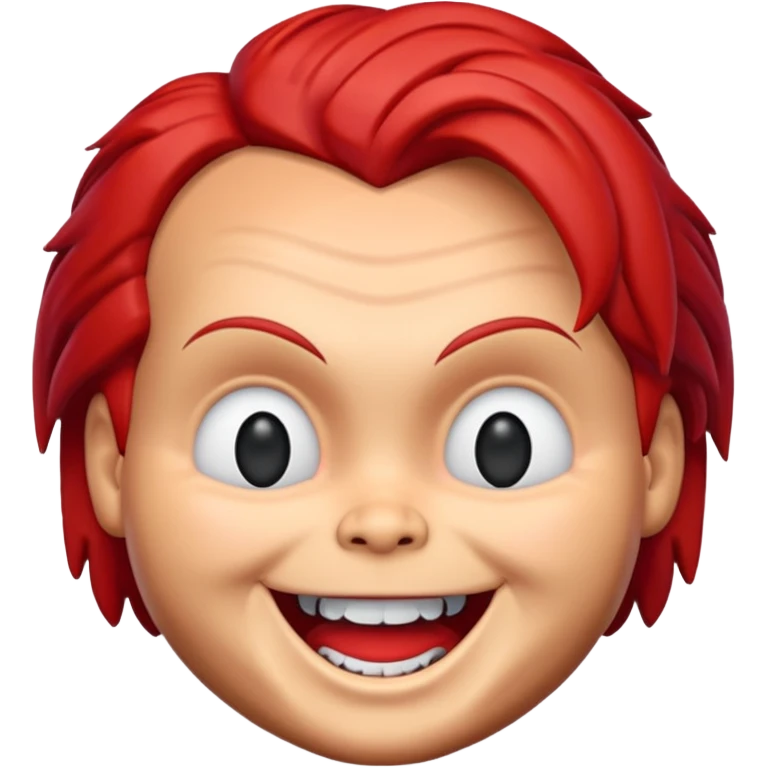 Un emojin de chuky emoji