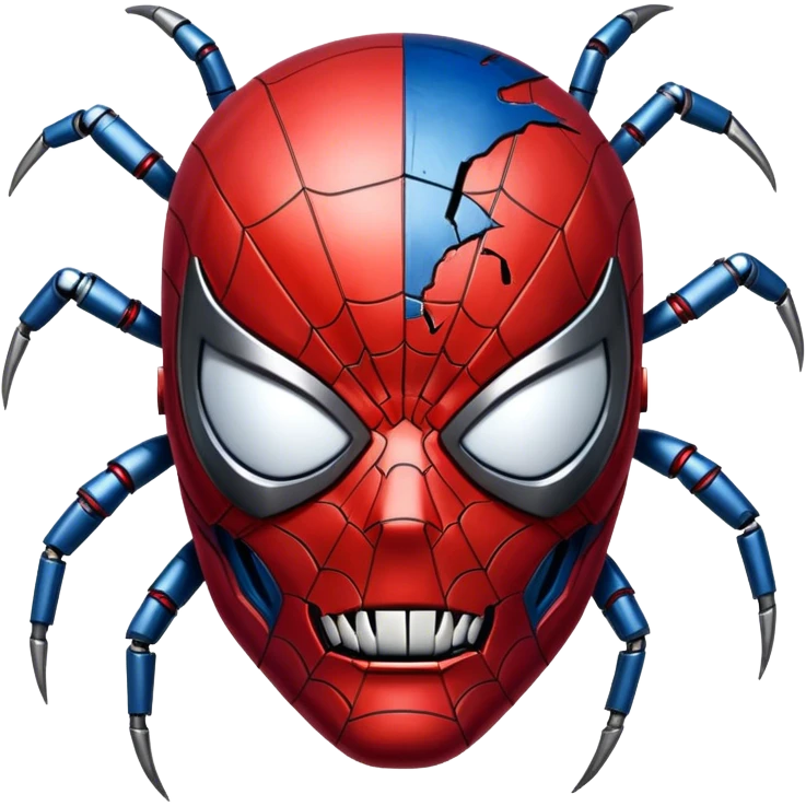 Terminator Spider-man Face emoji