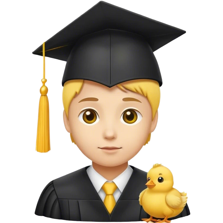Merge a 🎓 and 🐥 emoji