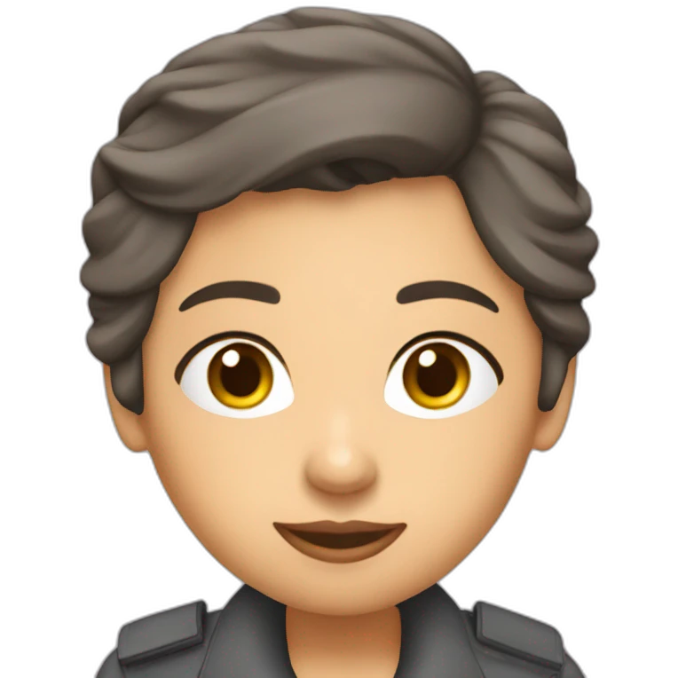 Mujer piloto emoji