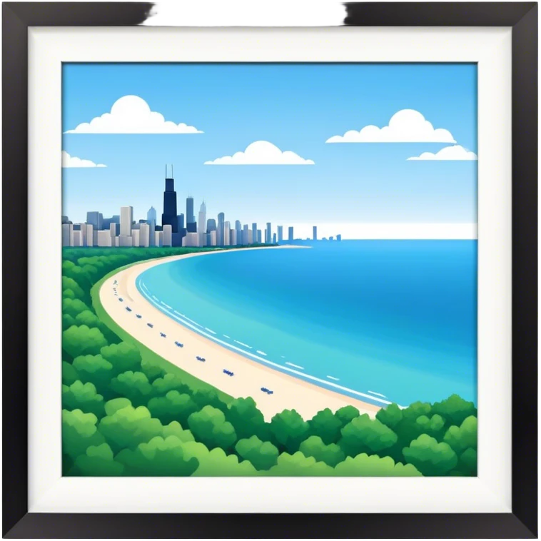 Chicago Lake Michigan emoji