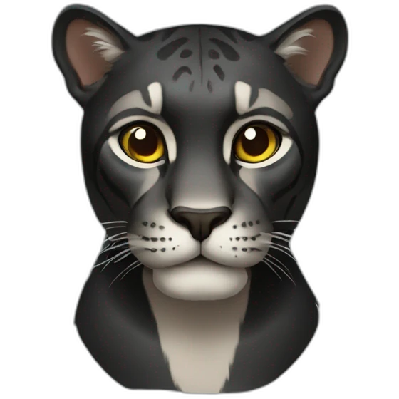 Panthère noir emoji