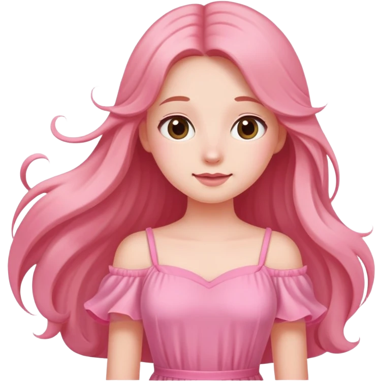 Girly girl emoji