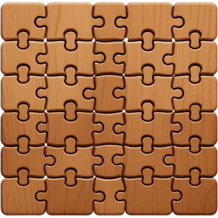 puzzle brown emoji