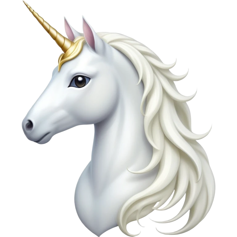 cinematic-noble-white-unicorn-portrait-emoji,-poised-and-regal,-with-a-slender,-ethereal-form-draped-in-a-pristine-white-color,-a-flowing-mane-and-tail,-and-a-glistening,-spiraled-horn-that-radiates-pure-light,-simplified-yet-sharp-and-majestic emoji