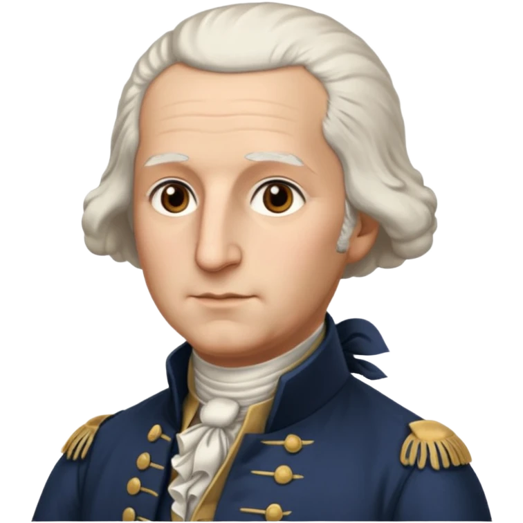 george washington front view emoji