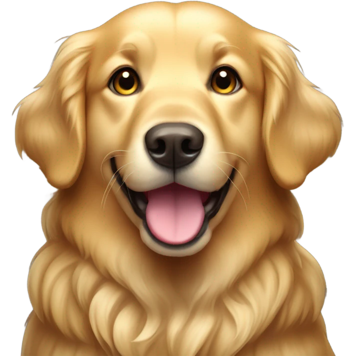 golden retriever  emoji