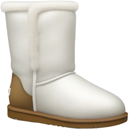 White Uggs emoji