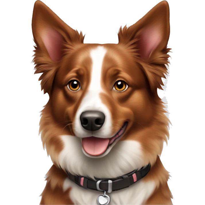 Red Heeler Australian shepherd  emoji