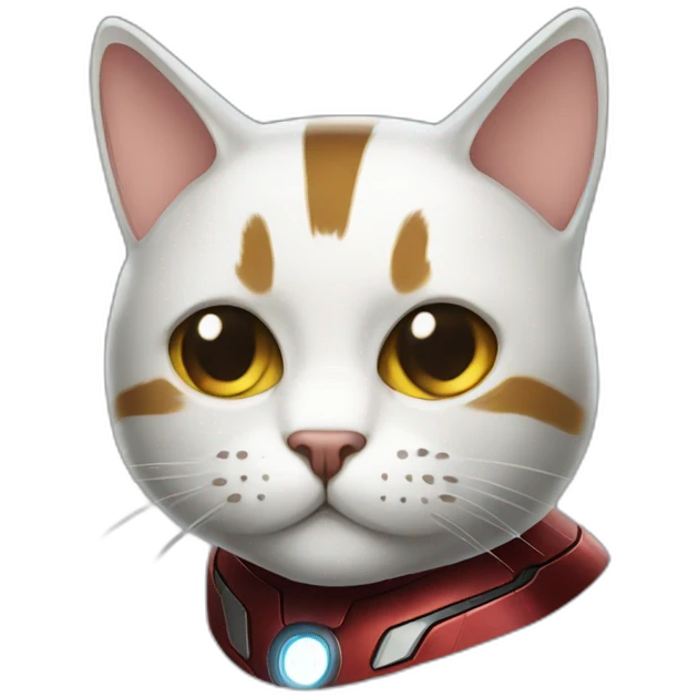 iron man cat emoji