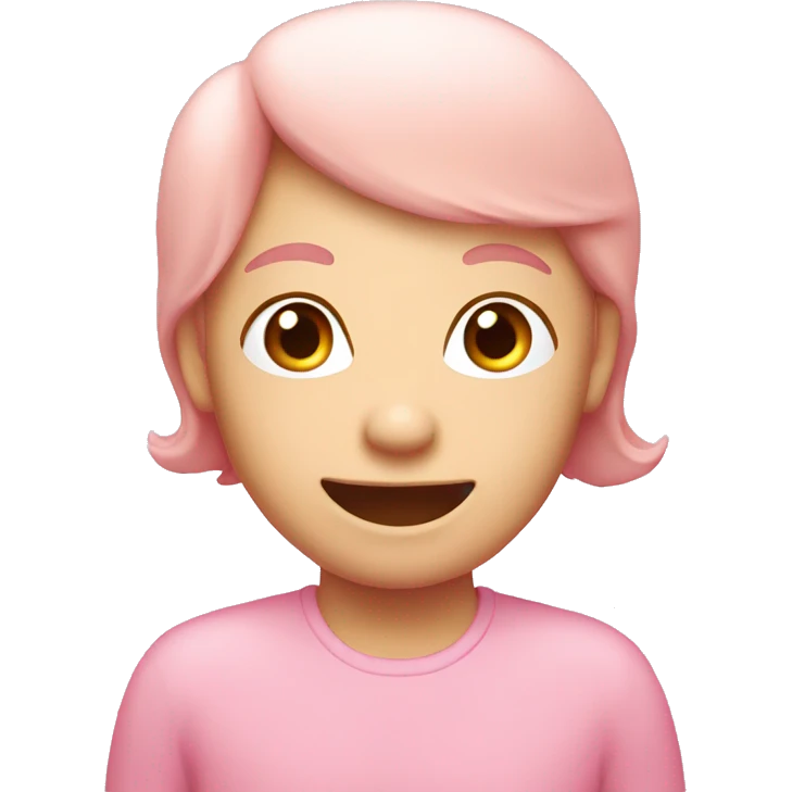 happy birthday light pink sign emoji