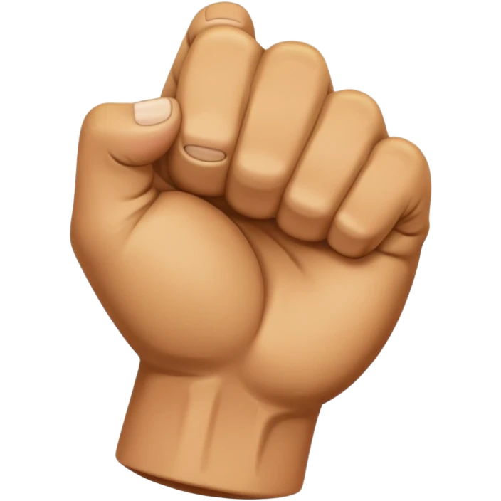closed fist emoji
