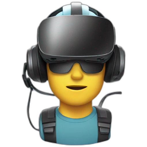 Casque vr emoji