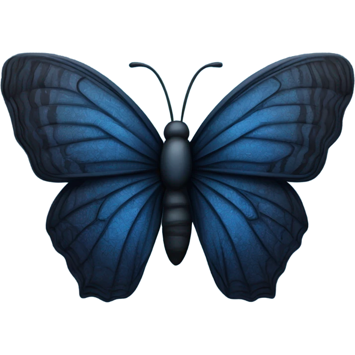 dark azure butterfly emoji