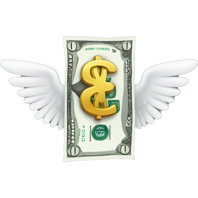 money with wings emoji