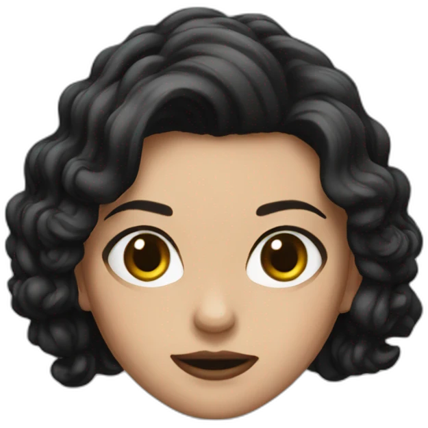 black widow realistic emoji