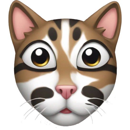 Create Emojis with different emotions for two couple cute cat make them look like comics emoji