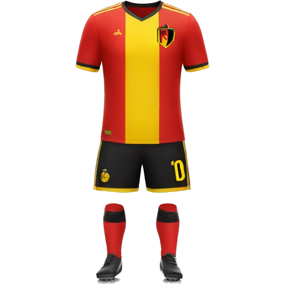 Belgium football jersey emoji