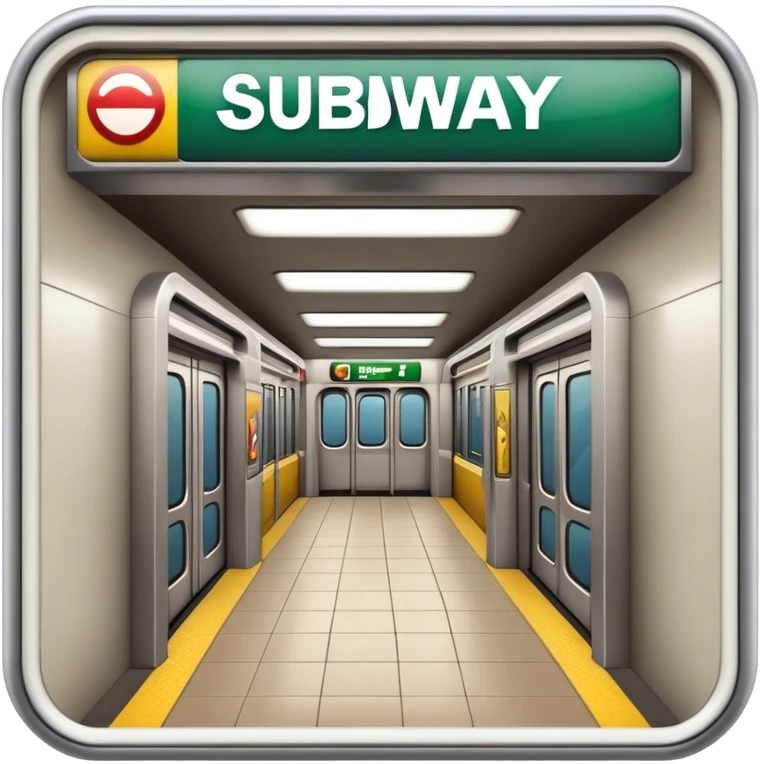 subway entrance emoji