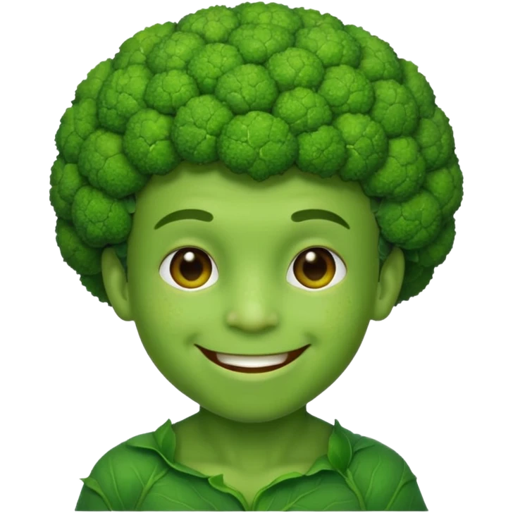Broccoli boy emoji
