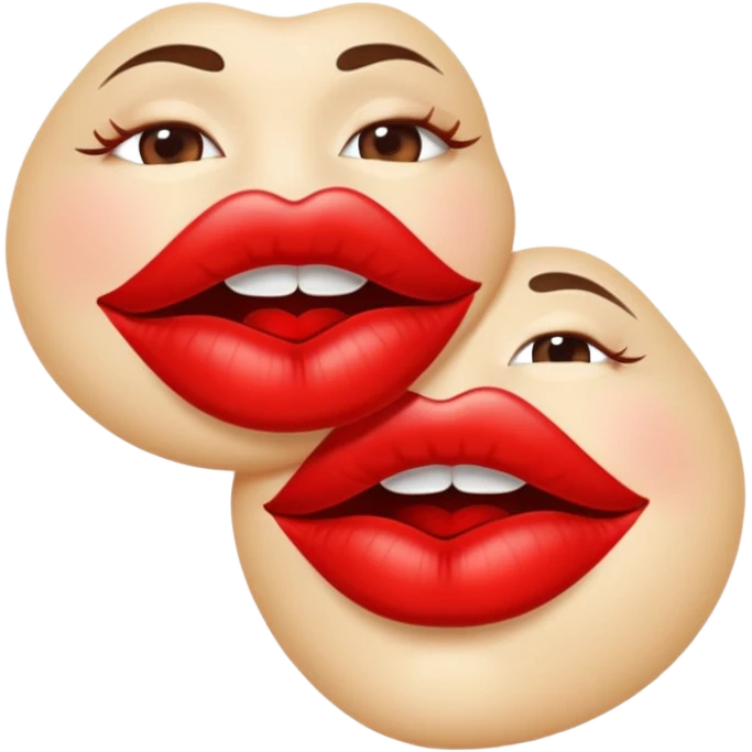 Sending you kisses emoji