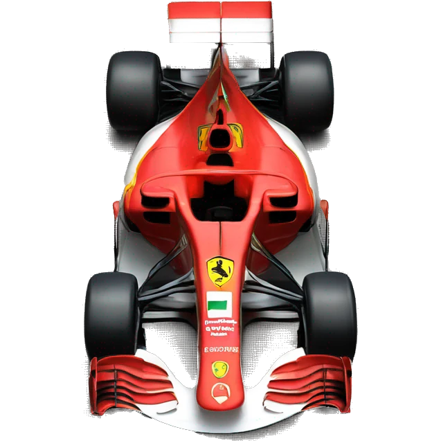 Ferrari Formula 1 car emoji