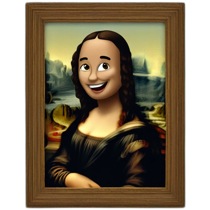mona lisa emoji